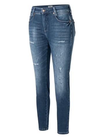 MAC Dżinsy "New Jersey" - Skinny fit - w kolorze niebieskim