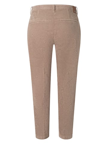 MAC Spodnie chino w kolorze jasnobrązowym