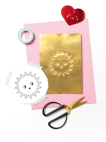 folia PAPER Reliëf-foliemap "DIY" meerkleurig - vanaf 5 jaar