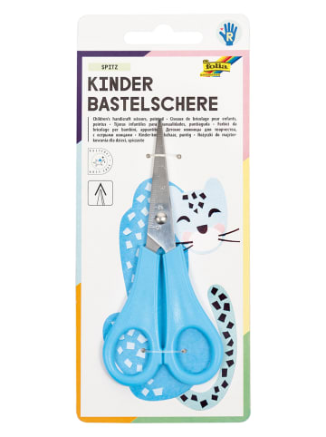 folia PAPER Kinder-Bastelschere "Spitz" - ab 6 Jahren (Überraschungsprodukt)
