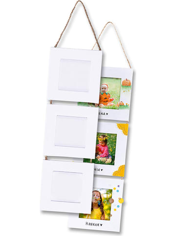 folia PAPER Ramki (3 szt.) w kolorze białym - 6+