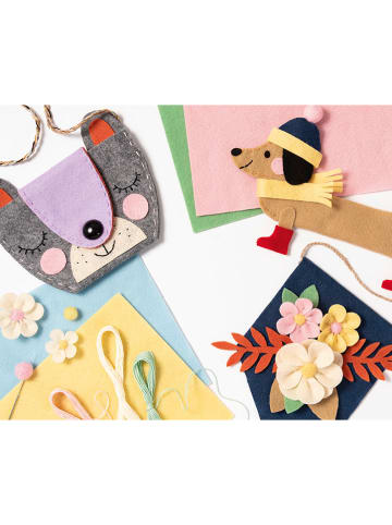 folia PAPER 36tlg. Filz-Box "Rainbow Edition" - ab 5 Jahren