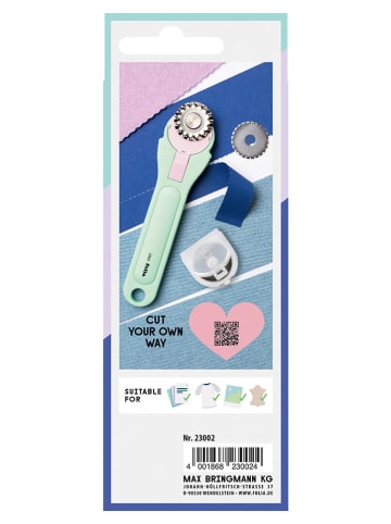 folia PAPER Snijrol met vervangende lemmeten zwart - vanaf 10 jaar