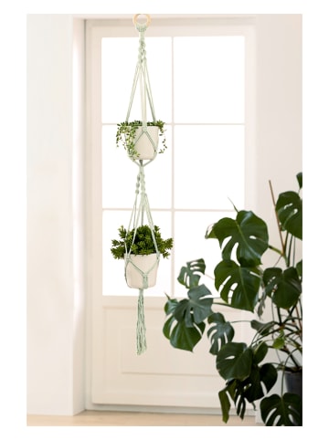 folia PAPER 7tlg. Bastelset "Makramee Urban Jungle" - ab 10 Jahren