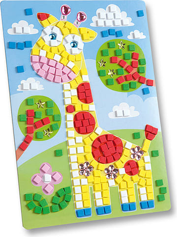 folia PAPER Zestaw mozaiki "Giraffe" z gumy piankowej - 3+