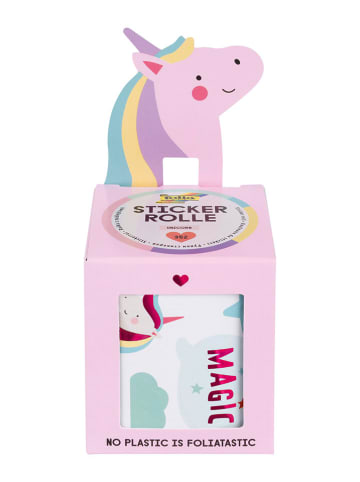 folia PAPER Stickerrolle "Unicorn" - ab 6 Jahren