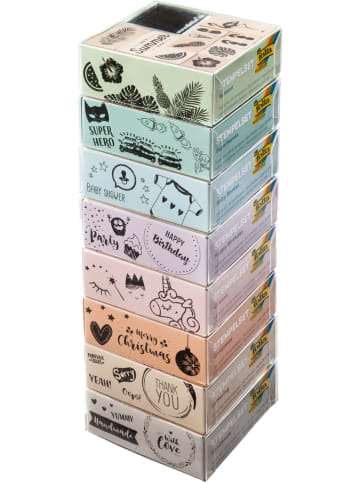 folia PAPER Holzstempel-Set "Summer" - ab 3 Jahren