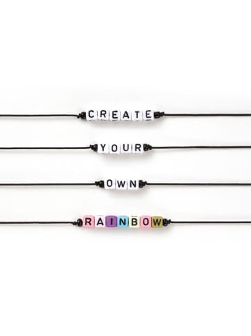 folia PAPER Bastelset "Buchstaben-Perlen" - ab 6 Jahren