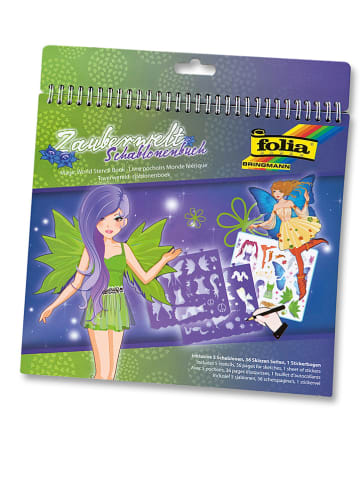 folia PAPER Sjablonenboek "Toverwereld" meerkleurig - vanaf 6 jaar