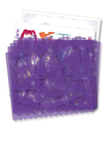 folia PAPER Zestaw szablonów "Magic world" - 3+