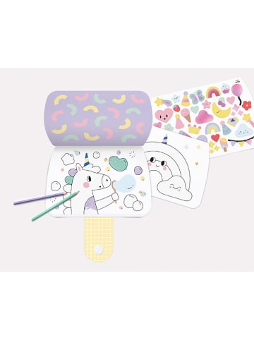 folia PAPER Sticker-Malbuch "Rainbow Dreams" - ab 3 Jahren