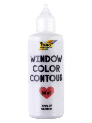 folia PAPER Raamverf "Magic silver contour" - vanaf 6 jaar