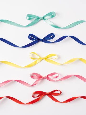 folia PAPER Satijnen lint "Rainbow" - 5 rollen - vanaf 8 jaar