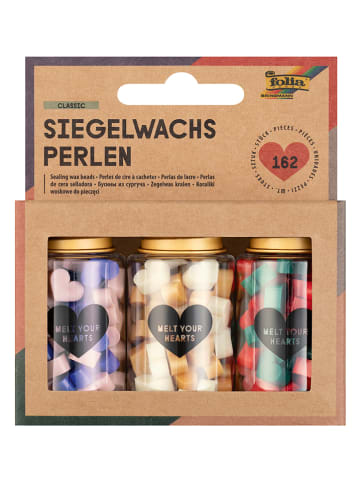 folia PAPER Siegelwachs-Perlen "Classic" - 162 Stück - ab 12 Jahren