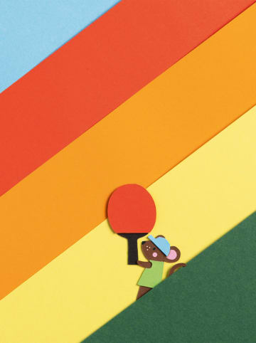 folia PAPER Gekleurd papier- & fotokartonblok "Basic" - A6 - vanaf 4 jaar