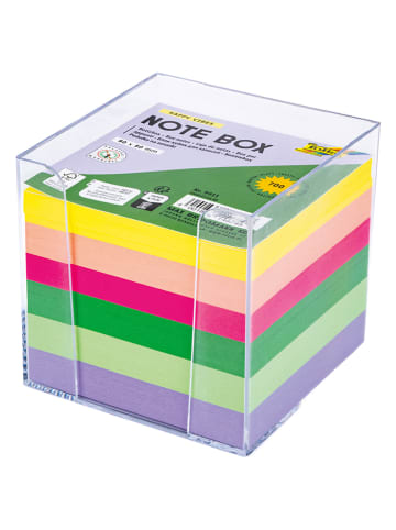 folia PAPER Notizzettelbox "Happy Vibes" - 700 Blatt - ab 8 Jahren