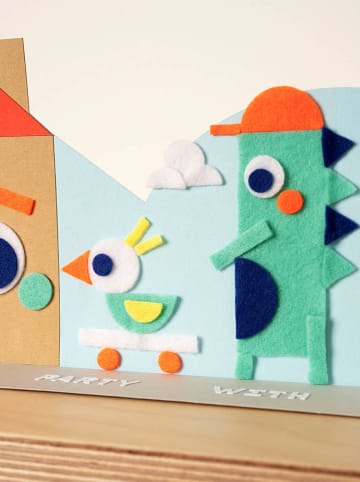 folia PAPER Filz-Sticker "Formen" - ab 4 Jahren