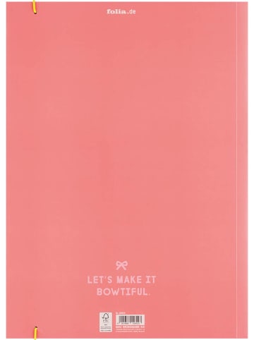folia PAPER Sammelmappe "Neon Bows" - ab 5 Jahren