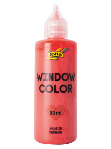 folia PAPER Window Color "Red" - ab 6 Jahren - 80 ml