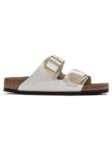 Birkenstock Pantoletten "Arizona Big Buckle" in Weiß