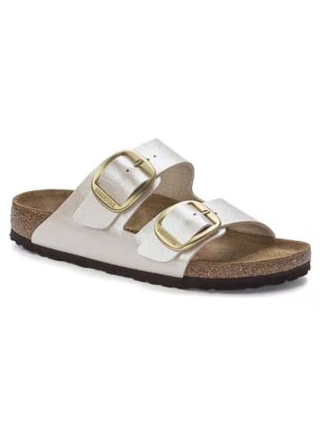 Birkenstock Pantoletten "Arizona Big Buckle" in Weiß