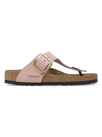Birkenstock Leder-Zehentrenner "Gizeh" in Rosa