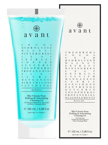Avant Żel oczyszczający "Blue Volcanic Stone" - 100 ml
