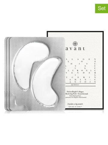 Avant 3-delige set: oogpads, elk 4 g