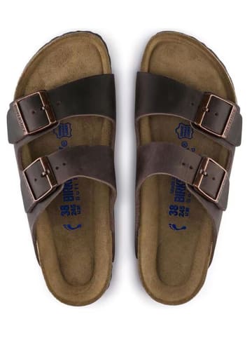 Birkenstock Pantoletten "Arizona" in Braun