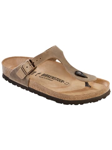 Birkenstock Zehentrenner "Gizeh" in Hellbraun