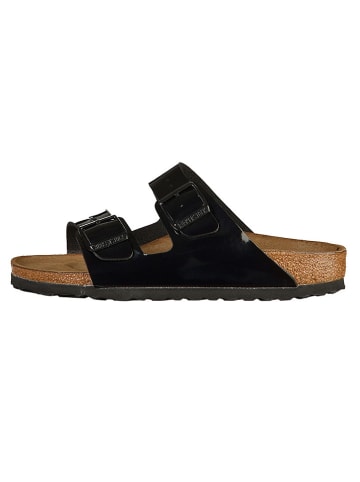 Birkenstock Pantoletten "Arizona" in Schwarz - Weite S