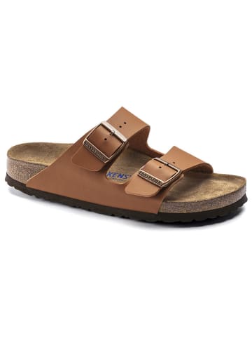 Birkenstock Pantoletten "Arizona" in Hellbraun