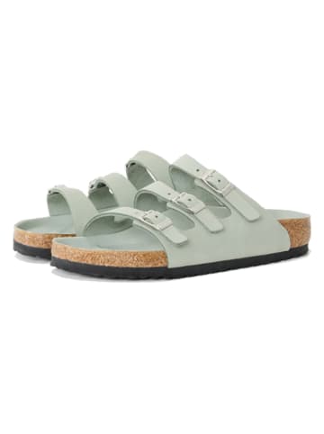 Birkenstock Pantoletten "Florida" in Türkis - Weite S