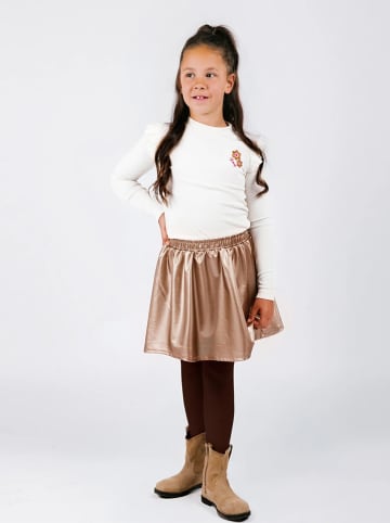 B.Nosy Jurk "Donia" crème/goudkleurig