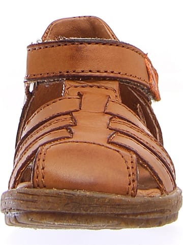 Naturino Leder-Halbsandalen in Hellbraun