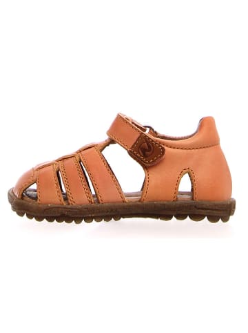 Naturino Leren enkelsandalen zalmroze
