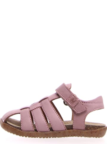 Naturino Leder-Halbsandalen in Rosa