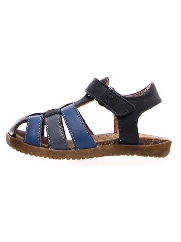 Naturino Leder-Halbsandalen in Blau