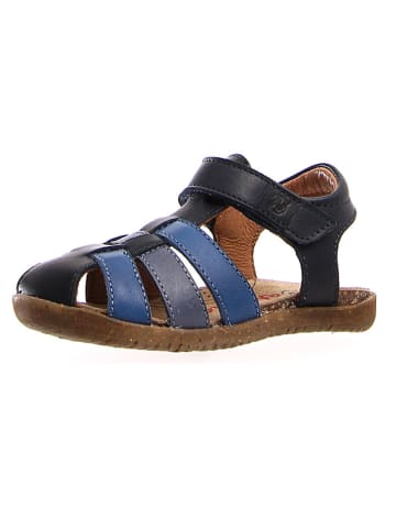 Naturino Leren enkelsandalen blauw