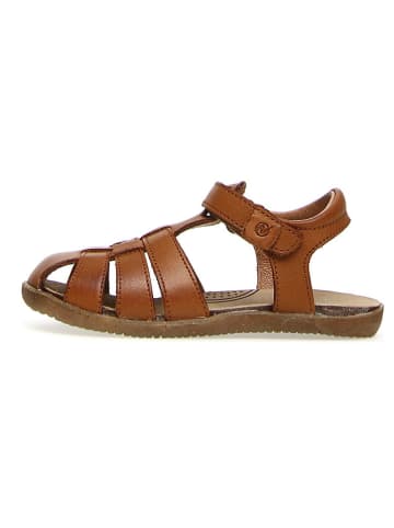 Naturino Leder-Halbsandalen "Scout" in Braun