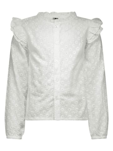 B.Nosy Bluse in Weiß