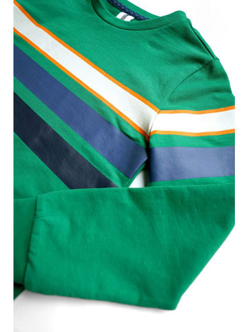 B.Nosy Sweatshirt in Grün/ Blau