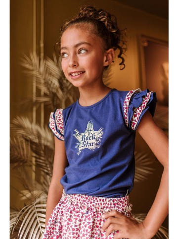 B.Nosy Shirt in Dunkelblau/ Rot