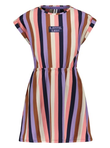 B.Nosy Kleid in Rosa/ Creme/ Dunkelblau