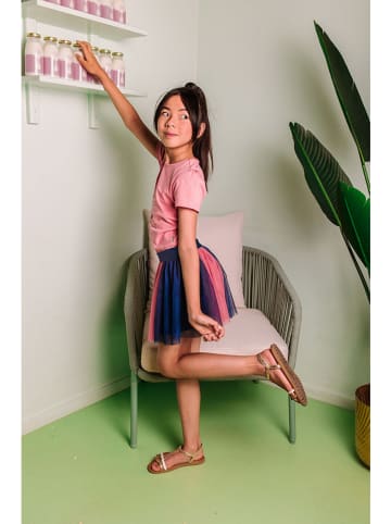 B.Nosy Kleid in Rosa/ Dunkelblau