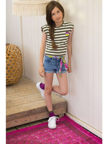 B.Nosy Shirt in Khaki/ Creme