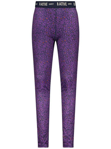 B.Nosy Trainingsleggings in Dunkelblau/ Lila