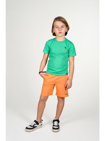 B.Nosy Sweatshort "Paul" oranje