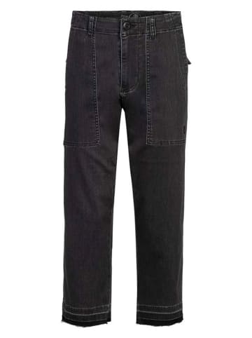 Herrlicher Dżinsy "Fatique" - Slim fit - w kolorze antracytowym
