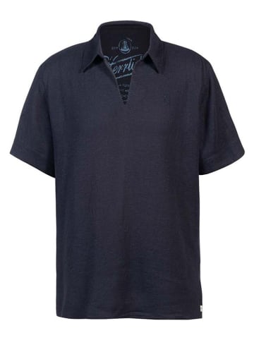 Herrlicher Poloshirt "Dexter" donkerblauw